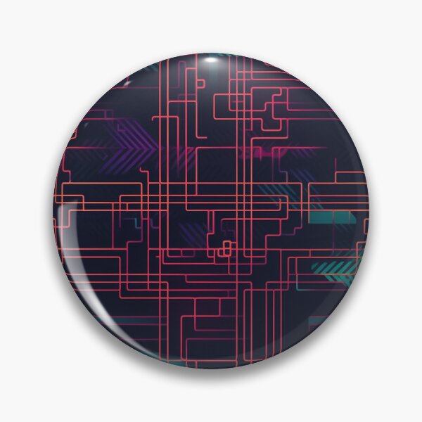 Item preview, Futuristic Neon Matrix designed and sold by PixelPatchwork.