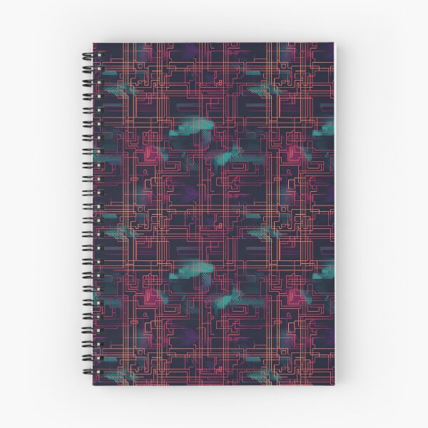 Item preview, Futuristic Neon Matrix designed and sold by PixelPatchwork.