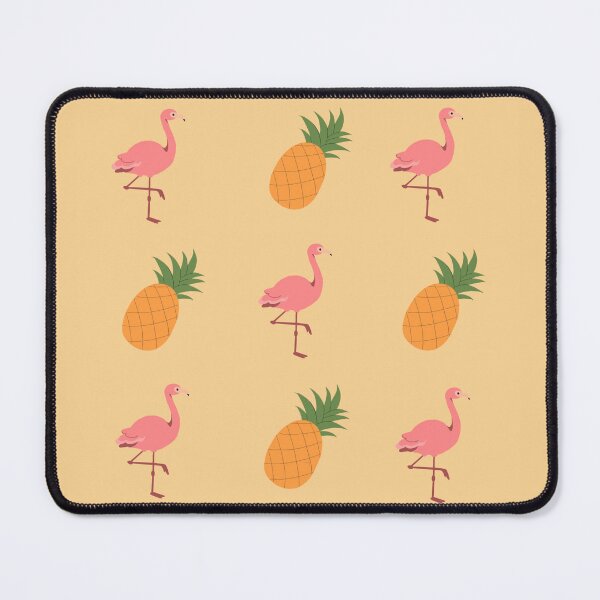 Item preview, Summer patterns with flamingos and pinneaples designed and sold by LaBoutiqueGrise.
