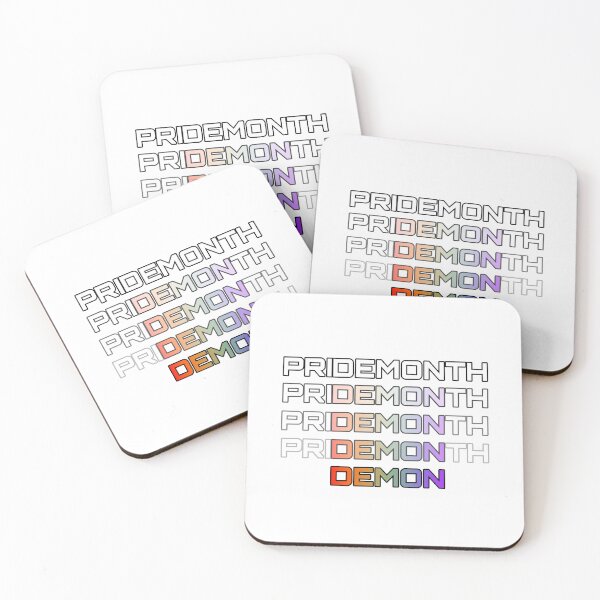 Item preview, Pride Month Demon designed and sold by littlecamkoala.
