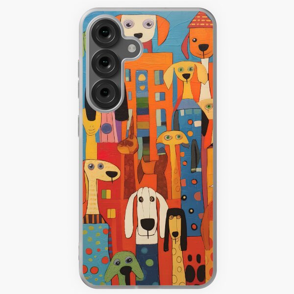 Item preview, Contemporary Dogs in Abstract designed and sold by Retro Type.