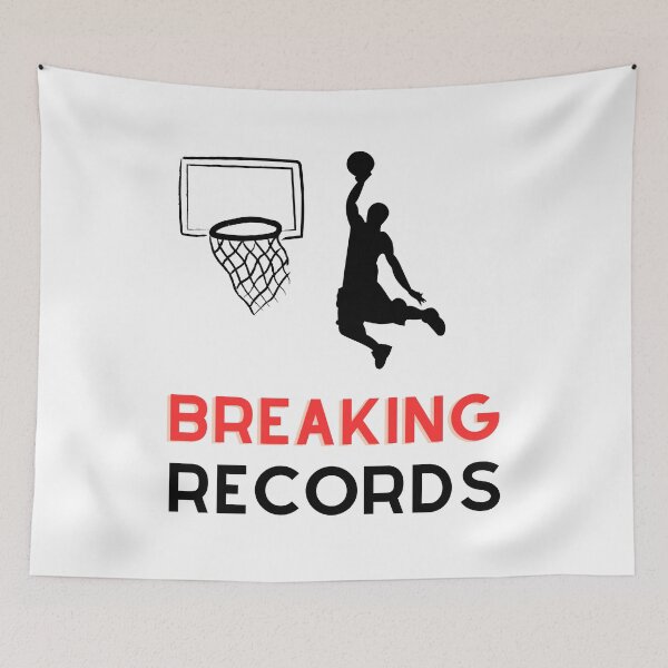 Item preview, breaking basketball records designed and sold by shopchabris.