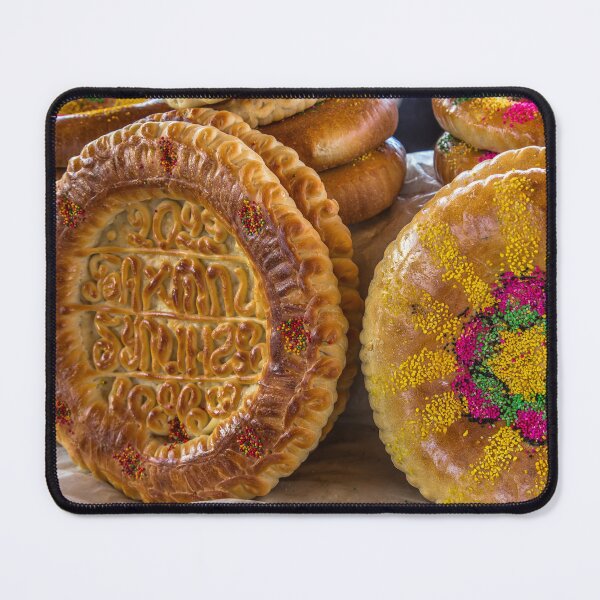 Item preview, Uzbekistan. Samarkand. Siyob Bazaar. Bread. designed and sold by vadim19.
