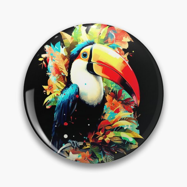 Item preview, Colorful Tucan  designed and sold by Dominika Bednarska.