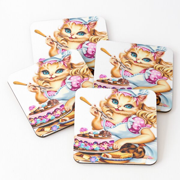 Item preview, cat cooking chef kitty  designed and sold by GLORY-LIFE.