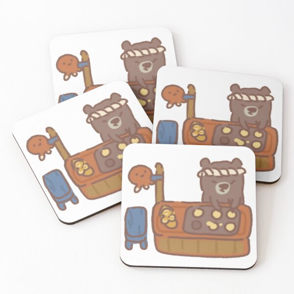 Item preview, Raccoons Takoyaki designed and sold by GnatDesigns.