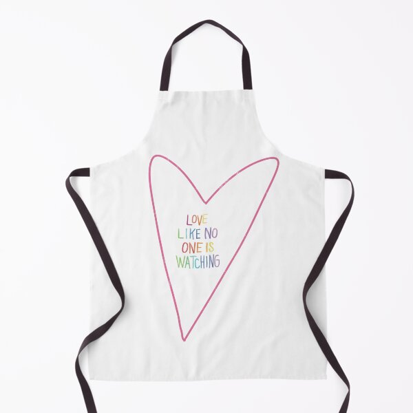 Item preview, Love Like No One is Watching with heart designed and sold by Krista Wargo.