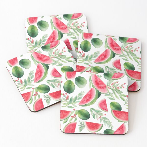 Item preview, Watercolour Watermelon Pattern designed and sold by PatternStudios.