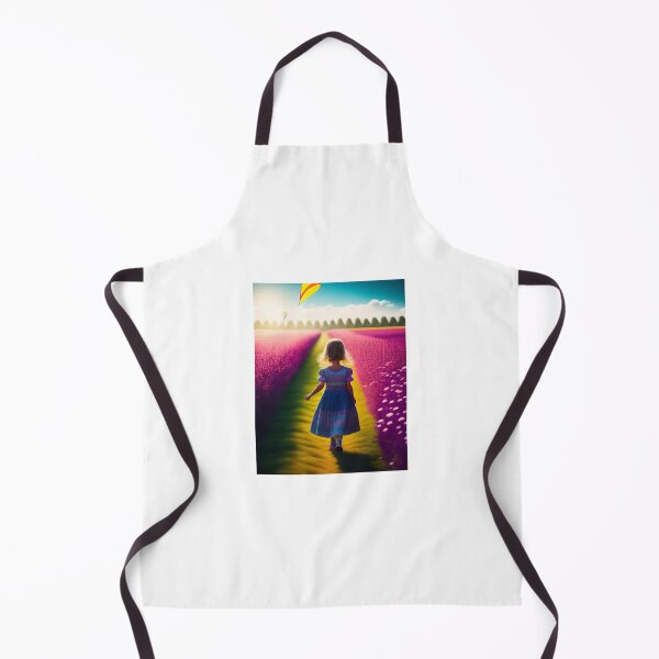 Item preview, girl raising a flyer in the field designed and sold by ALEXANDER0101.