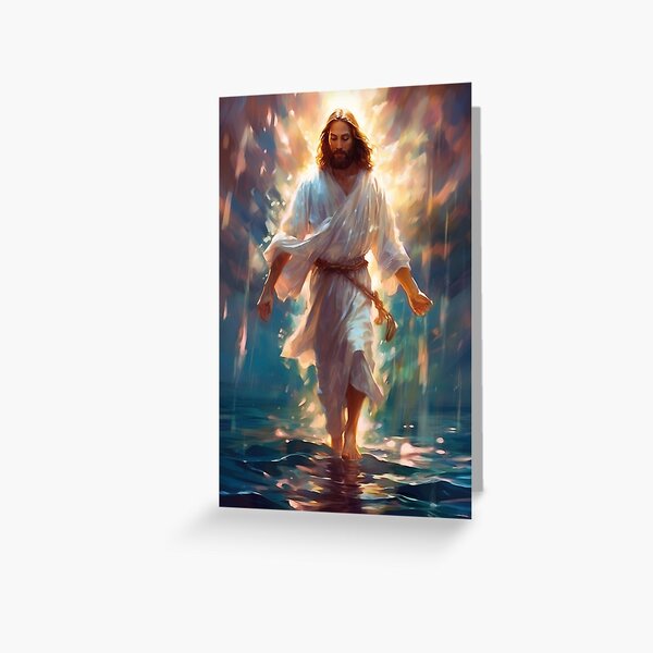 Item preview, Jesus Christ: Savior of the World — Peace, Be Still; Walking on Water designed and sold by melodyrosemedia.