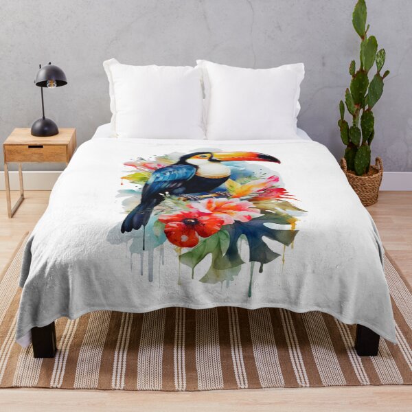 Item preview, Watercolor Tucan designed and sold by Dominika Bednarska.