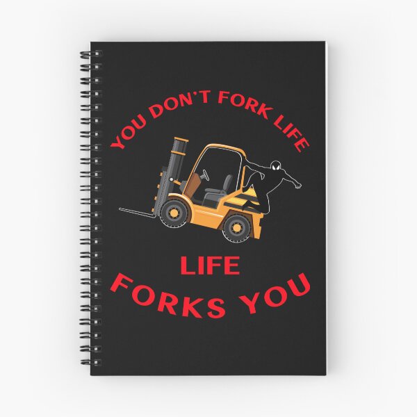 Item preview, Forklift Ninja You Don't Fork Life, Life Forks You GR designed and sold by TeamsterLife.