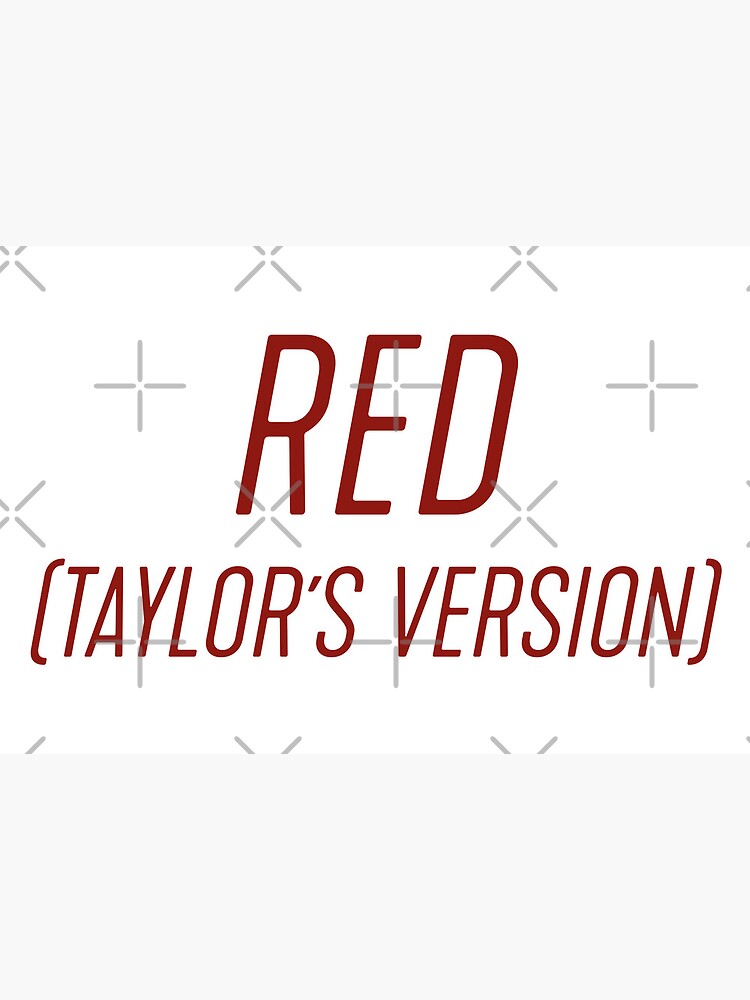 RED (Taylor's version) songs as postal stamp designs based on