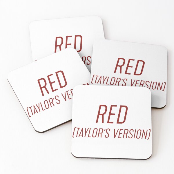 Item preview, RED Taylor's Version Logo text designed and sold by KAgraphic.