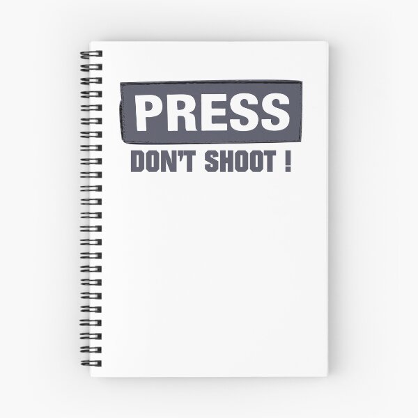 Item preview, Press Badge Press Don't Shoot designed and sold by Doooriginals.