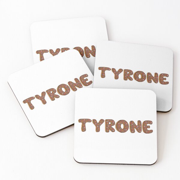 Item preview, Counties of Tyrone text Shaped Like Chocolate Donuts  designed and sold by DonutsWords.
