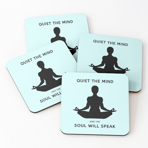 Item preview, Quiet The Mind And The Soul Will Speak designed and sold by Prahaano Designs.