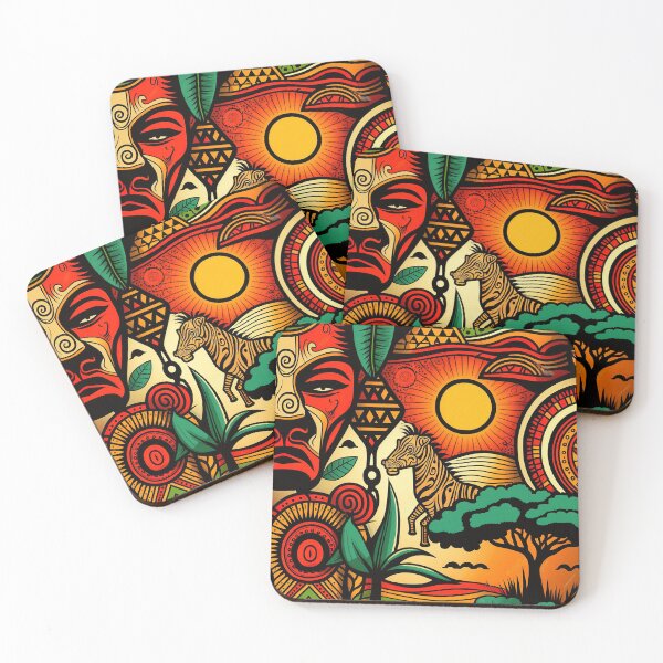Item preview, African ethno designed and sold by WildlifeSafari.