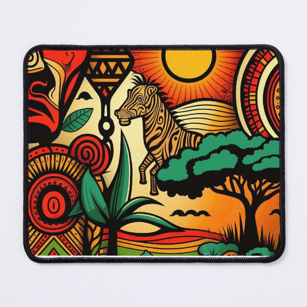 Item preview, African ethno designed and sold by WildlifeSafari.