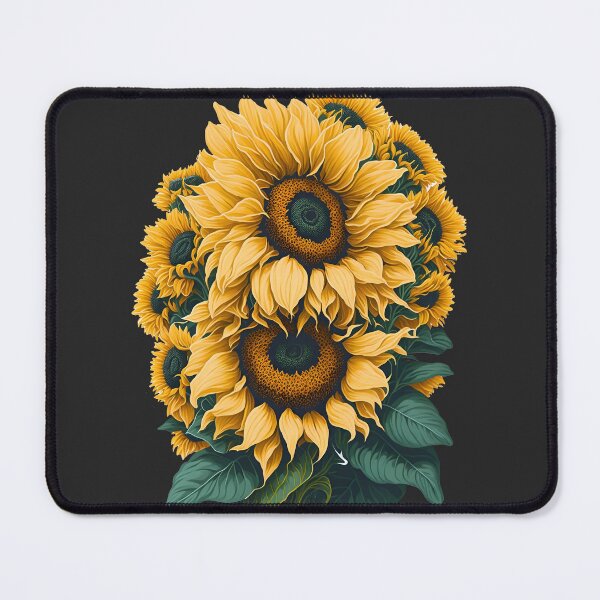 Artikelvorschau, Wunderschöner Sonnenblumen-Zeichnungsstrauß entworfen und verkauft von Horacije.