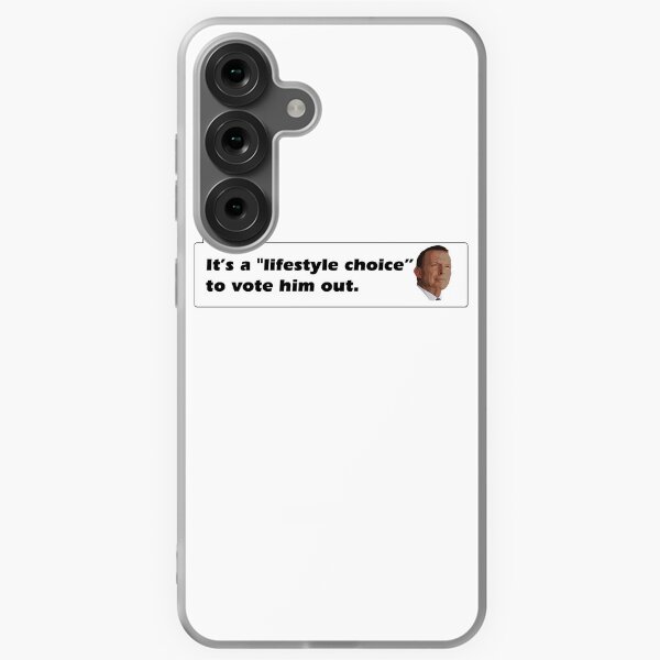 Item preview, It’s a "lifestyle choice” to vote him out. designed and sold by wolfcat.