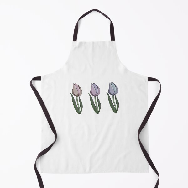 Item preview, Toned-down pastel tulips designed and sold by wonderxwander.