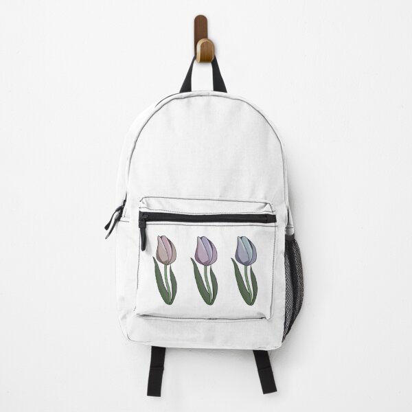 Item preview, Toned-down pastel tulips designed and sold by wonderxwander.