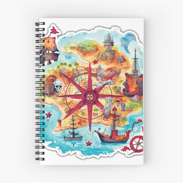 Item preview, Pirate Treasure Map designed and sold by Rickie Pauley.
