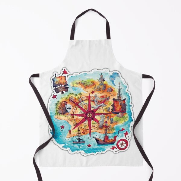 Item preview, Pirate Treasure Map designed and sold by Rickie Pauley.