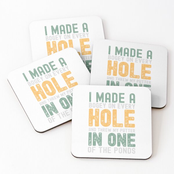 Item preview, I Made a Hole in One Distressed Golf Graphic designed and sold by LiveRoeDesigns.
