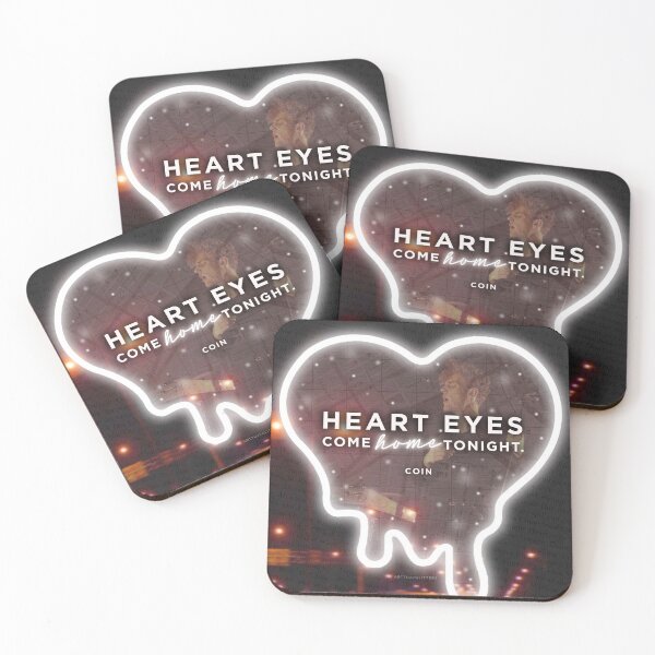 Item preview, Heart Eyes- COIN designed and sold by ArtThatGlitters.