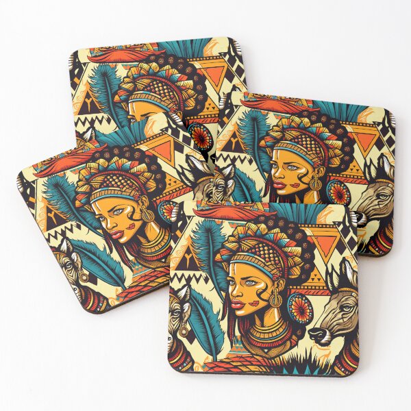 Item preview, African ethno designed and sold by WildlifeSafari.