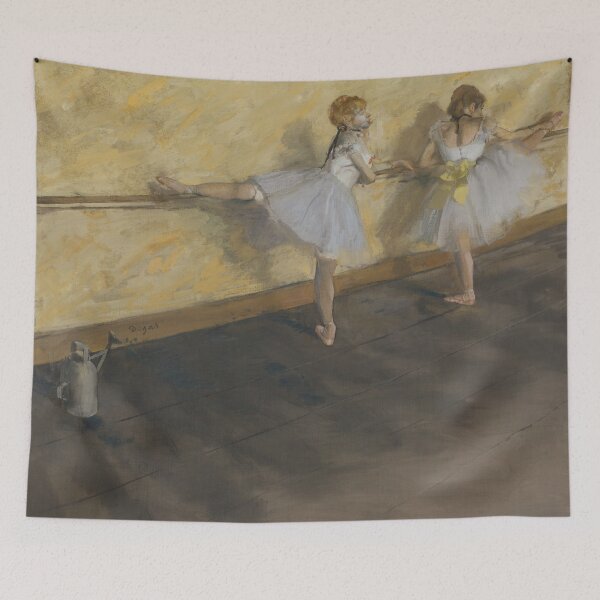Item preview, Dancers Practicing at the Barre | Edgar Degas | 1877 French Art designed and sold by CJET.