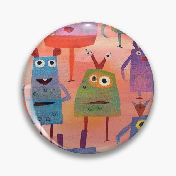 Item preview, Fun Boxy Monsters designed and sold by Monochrome-Dog.