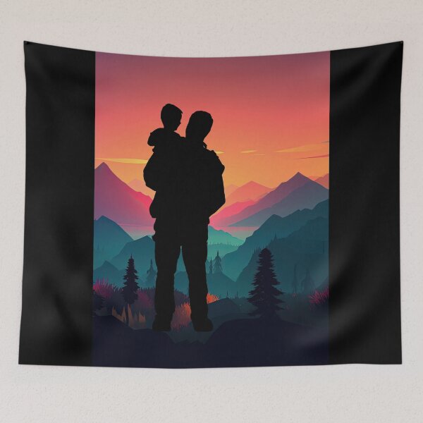 Item preview, A FATHER'S LOVE GUIDANCE AND PROTECTION IS IRREPLACEABLE designed and sold by Tammera.