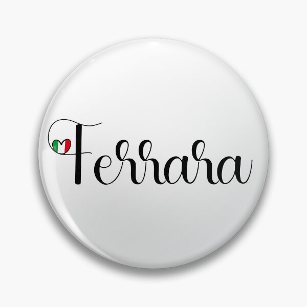 Item preview, Ferrara With Italian Heart - I Love Ferrara  designed and sold by molamode.