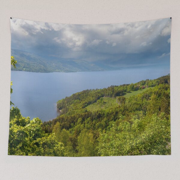 Item preview, Summer Storm Over Lake and Trees designed and sold by SafariByMarisa.