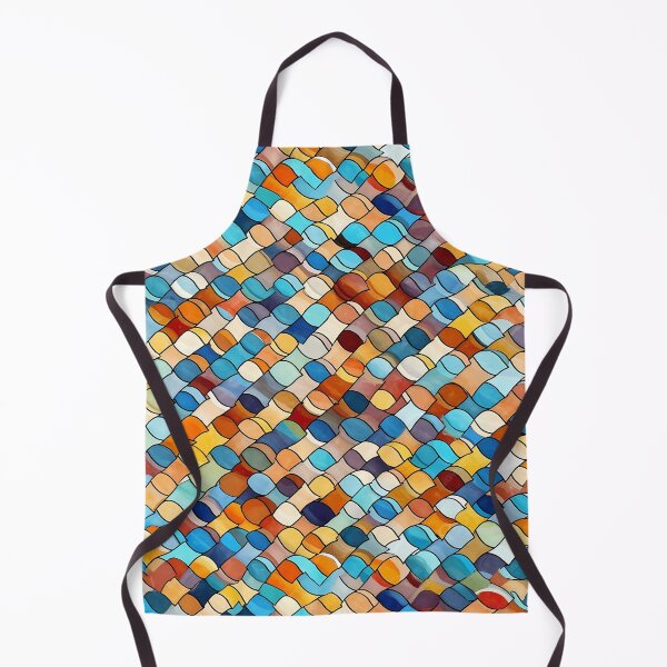 Item preview, Multicolored Glass Tile Pattern Art designed and sold by GiveMeMood.