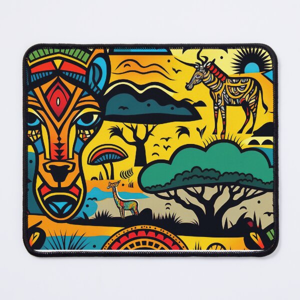 Item preview, African ethno designed and sold by WildlifeSafari.