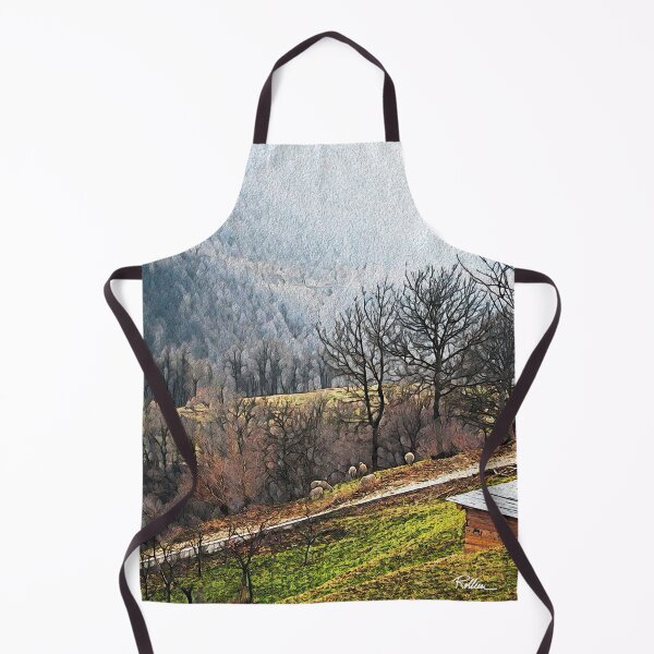 Item preview, HILLSIDE SHEEP IN NORTHERN ITALY designed and sold by ArtbyRolleen.