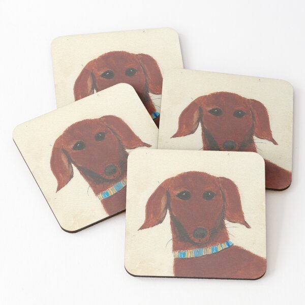 Item preview, Red Dachshund Dog designed and sold by cahabacrew.