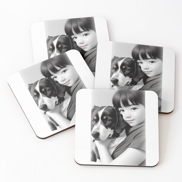 Aperçu de l'œuvre Juste une fille amoureuse de son chien - Liens incassables créée et vendue par TechTricks.
