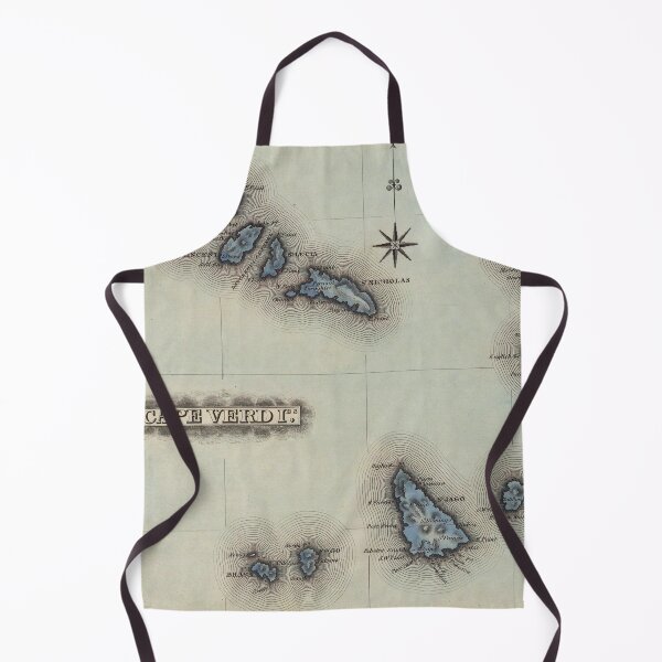 Item preview, Vintage Cape Verde Map (1823) designed and sold by BravuraMedia.