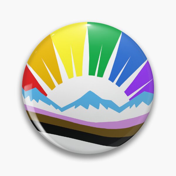 Item preview, British Columbia Pride Rainbow Artwork designed and sold by BackgroundPixel.
