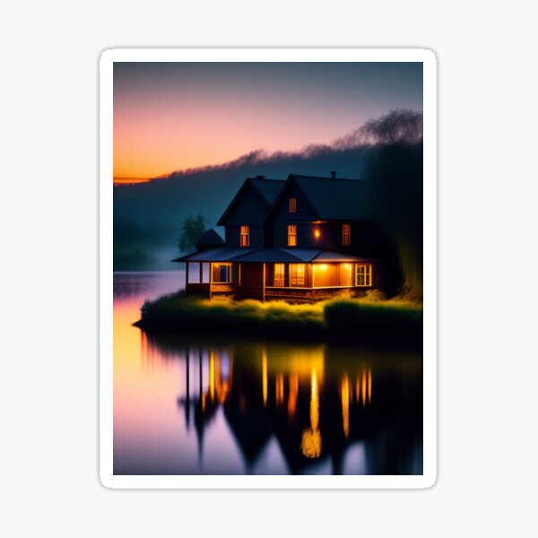 The Lakehouse Sticker
