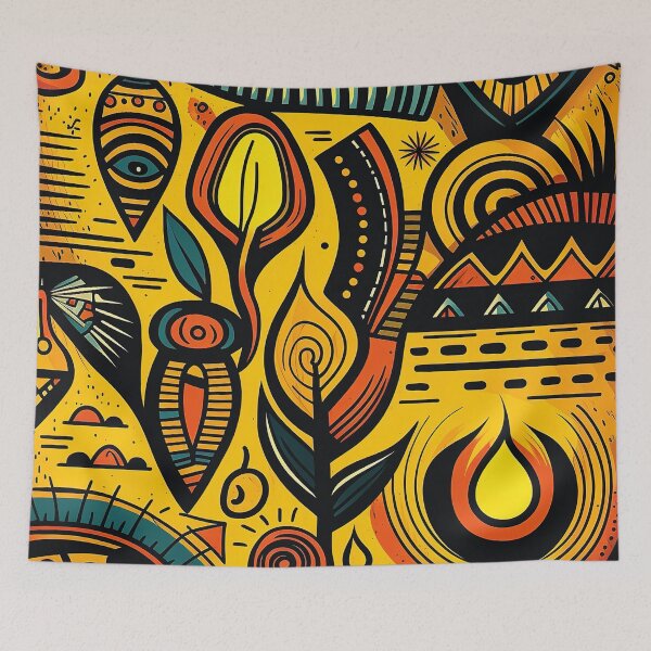 Item preview, African ethno designed and sold by WildlifeSafari.