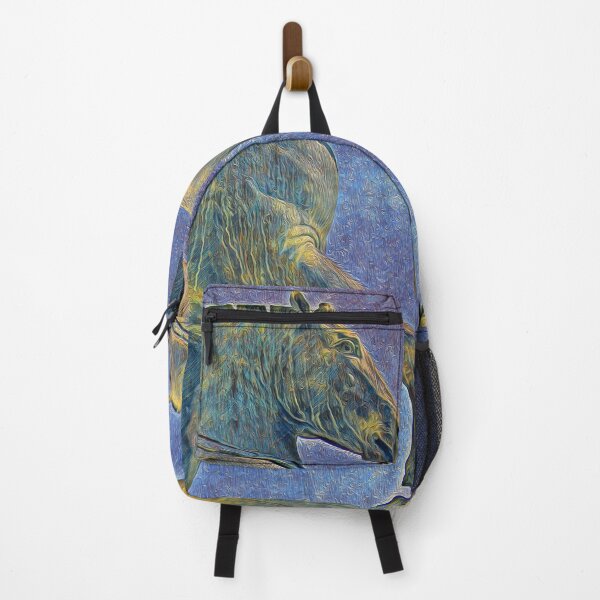 Item preview, HORSES IN SAN MARCOS SQUARE designed and sold by ArtbyRolleen.