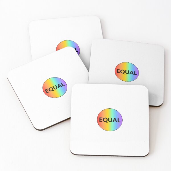 Item preview, EQUAL - LGBT PRIDE RAINBOW designed and sold by Inspirationmotivation.