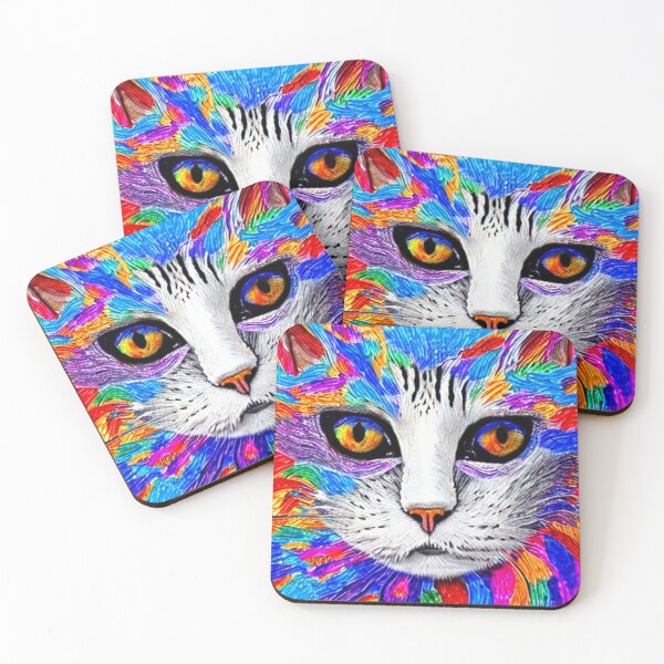 Item preview, Pretty cat. Abstraction. designed and sold by Natalia-Vlad.
