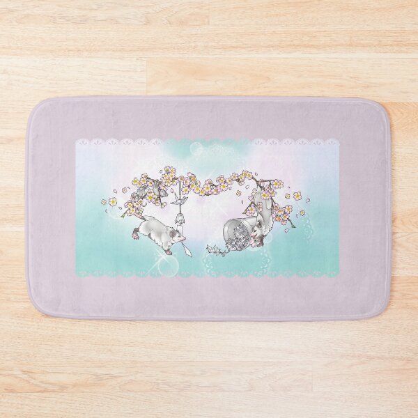 Item preview, Opossums and Cherry Blossoms Shojo Background designed and sold by Fayth-x.